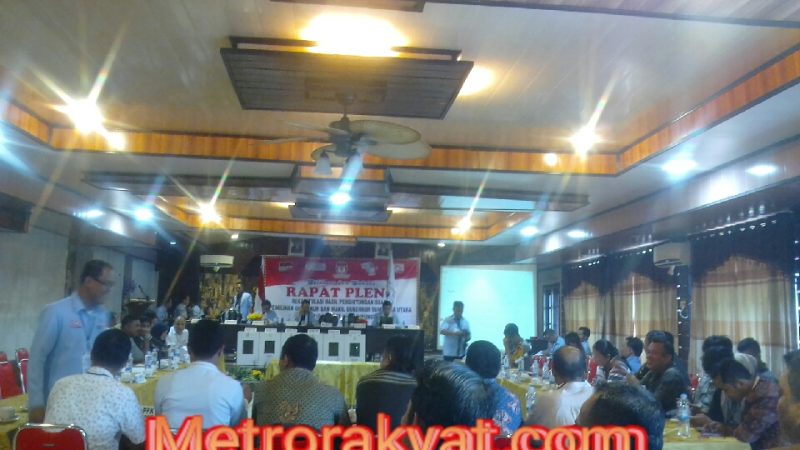 Waktu Molor, Kapolres Nias Tinggalkan Rapat Pleno KPU Kota Gunungsitoli