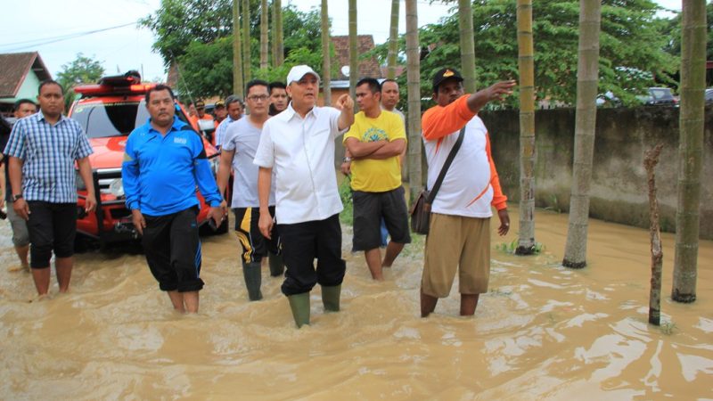 Wali Kota  Kunjungi Warga Korban Banjir Luapan Sungai Babura