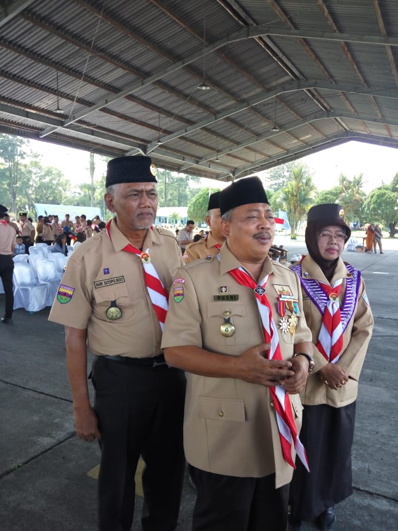 Gugus Darma Pramuka Dirgantara Lanud Soewondo di Lantik Ka.Kwarcab Kota Medan Masa Bakti 2019-2020