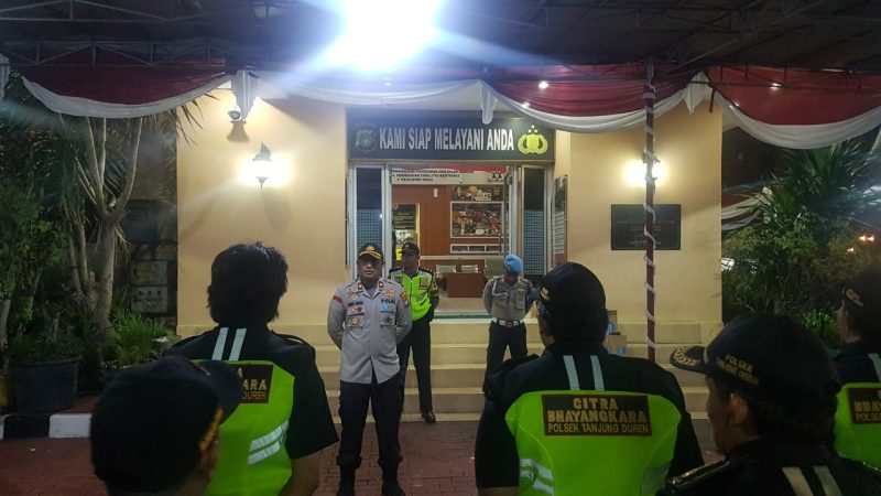 Kapolsek Tanjung Duren, Pimpin Pelaksanaan Apel Gabungan