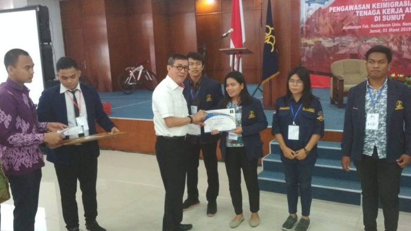 Kantor Imigrasi Kelas II TPI Belawan MoU Dengan Universitas Nomensen Medan