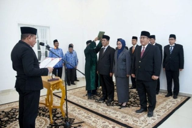 Gubsu Lantik Dewan Pengawas PDAM Tirtanadi