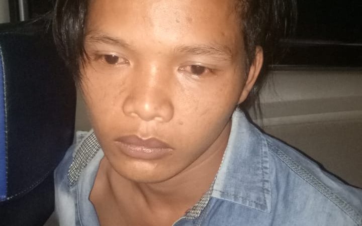 Polsek Sungkai Selatan Amankan Seorang Pencuri di Perkebunan