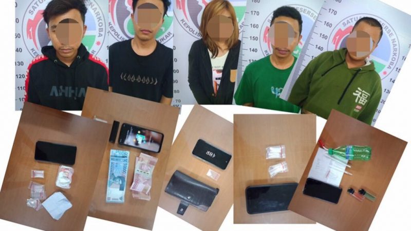 Satres Narkoba Polres Kukar Ungkap Jaringan Narkoba Antara Kabupaten