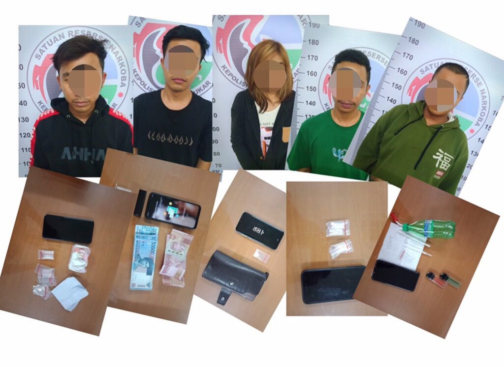 Satres Narkoba Polres Kukar Ungkap Jaringan Narkoba Antara Kabupaten