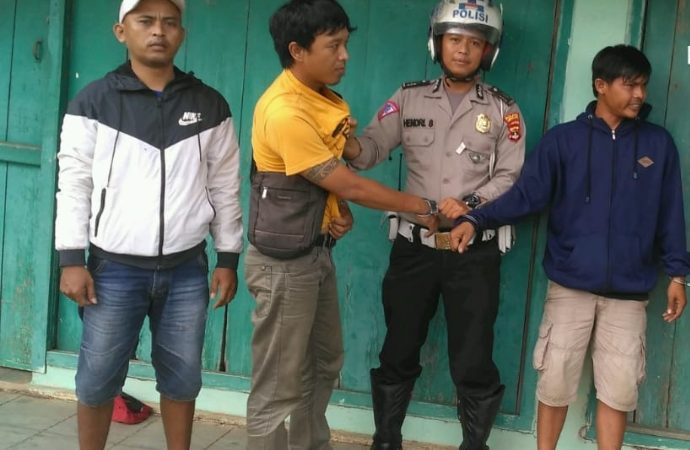 Satlantas Polres Lampung Utara Amankan 3 Pemuda Pencopet Dalam Bus