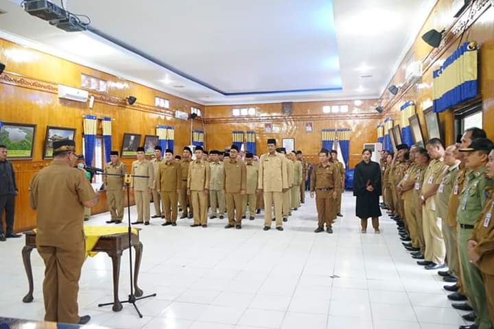 Pemkab Batubara Lantik 48 Pejabat Eselon III dan IV