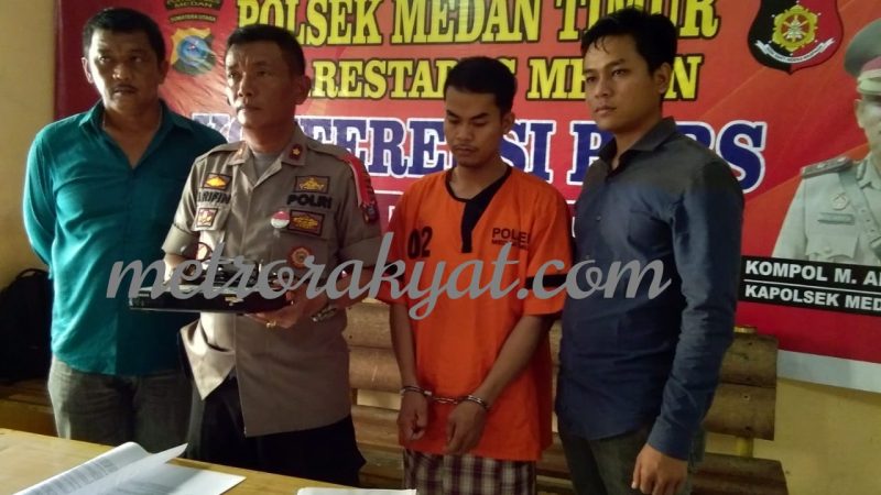 Remas Payudara, Karyawan Alfa Mart di Ringkus Pegasus Polsek Medan Timur