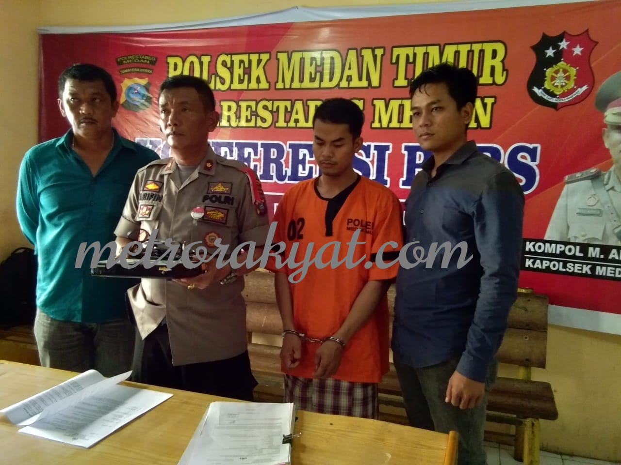Remas Payudara, Karyawan Alfa Mart di Ringkus Pegasus Polsek Medan Timur