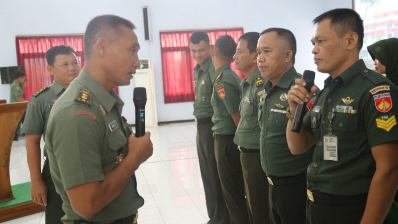 Korem 071/Wk Gelar Katpuan Komsos
