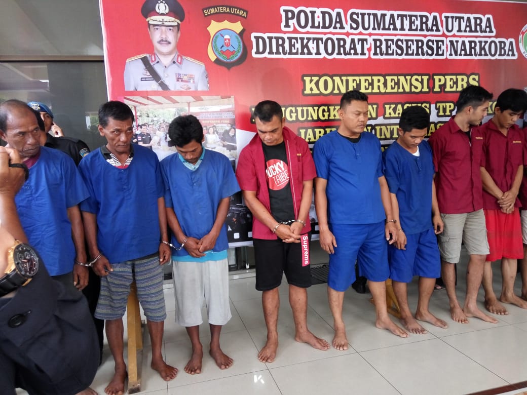 22,69 Kg Sabu dan 20.000 Butir Psikotropika Etizolam Berhasil di Ungkap Diresnarkoba Polda Sumut