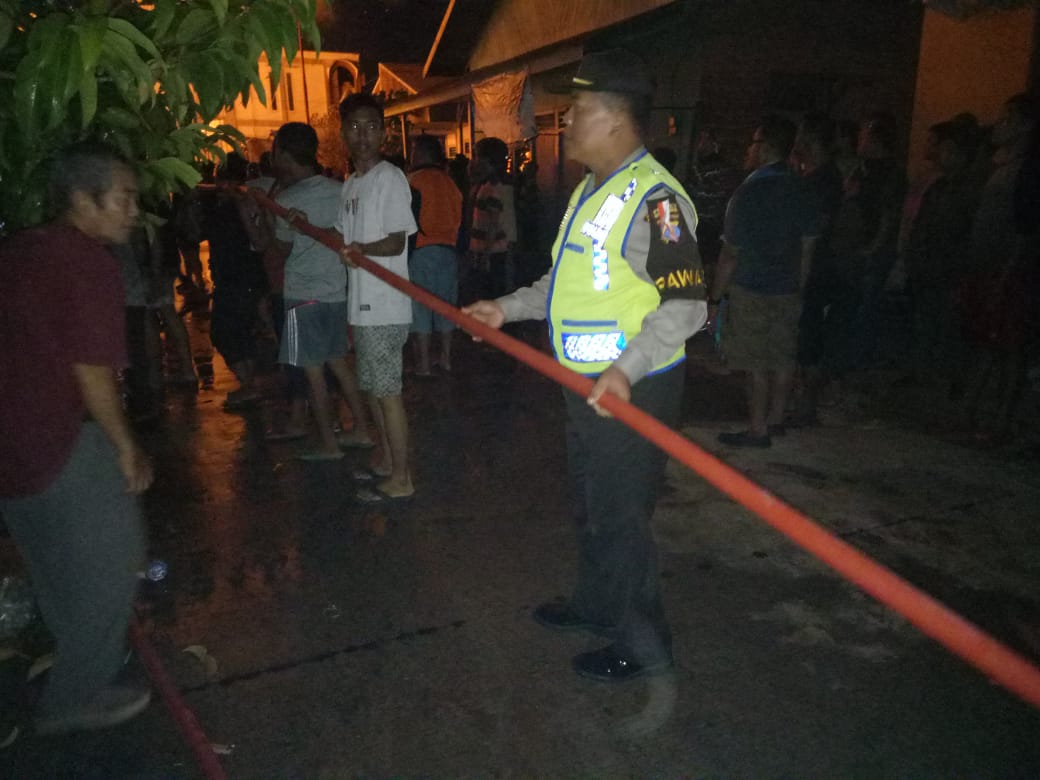 42 Rumah di Jalan Mayjen DI Panjaitan Hangus Terbakar