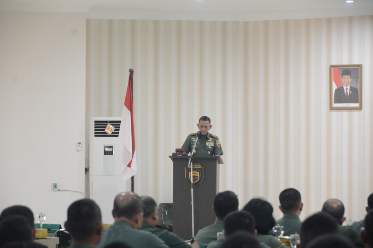 Pangdam I/BB : Percepatan Perkara Untuk Menambah Wawasan dan Pengetahuan Proses Sidang