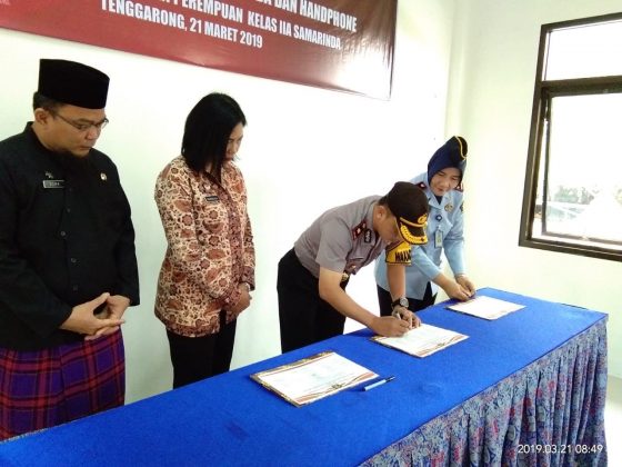 Lapas Perempuan Kelas 2A Tandatangan Deklarasi Bebas Penyalahgunaan Narkoba