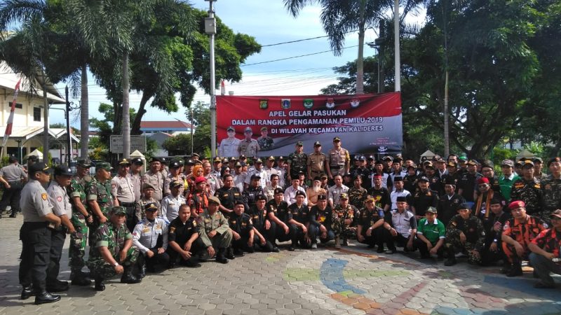 Polres Kalideres Bersama Tiga Pilar Gelar Apel Gelar Pasukan