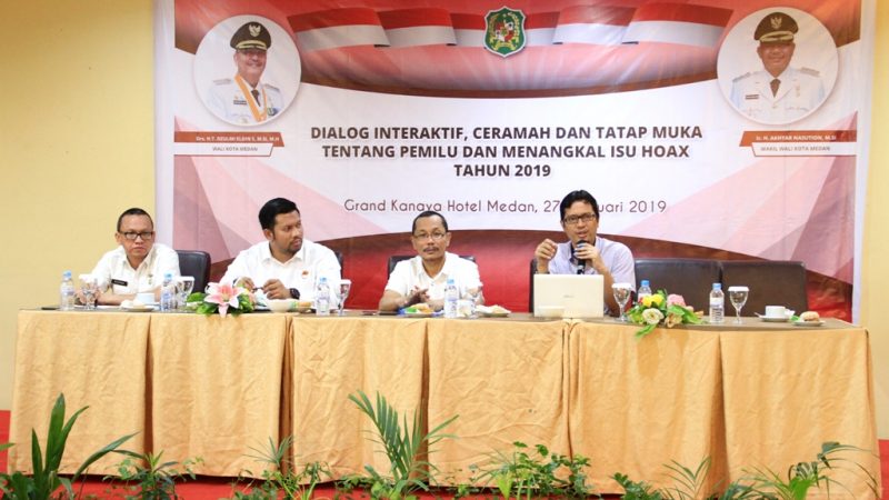 Pemko Medan Edukasi Masyarakat Tangkal  Penyebaran Isu Hoax