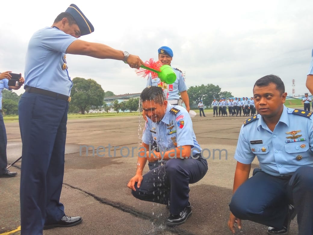 5 Perwira, 16 Bintara, 9 Tamtama serta 5 PNS Lanud Soewondo Naik Pangkat