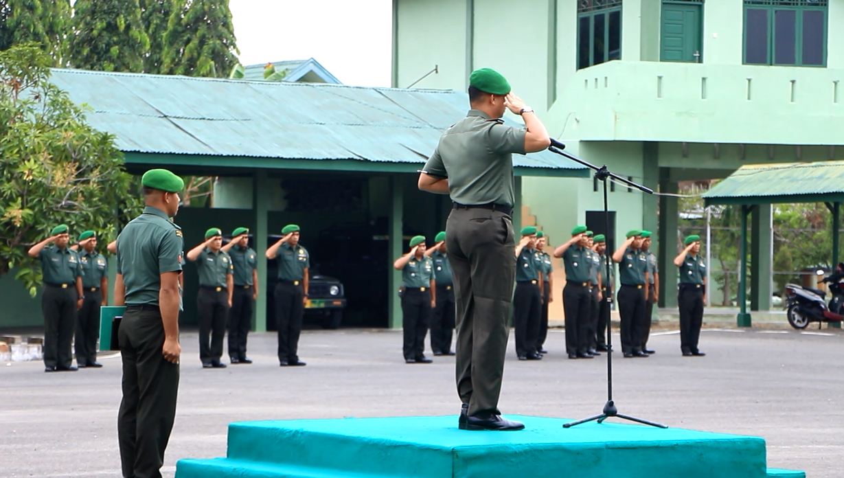 41 Personil Kodim Terima Kenaikan Pangkat