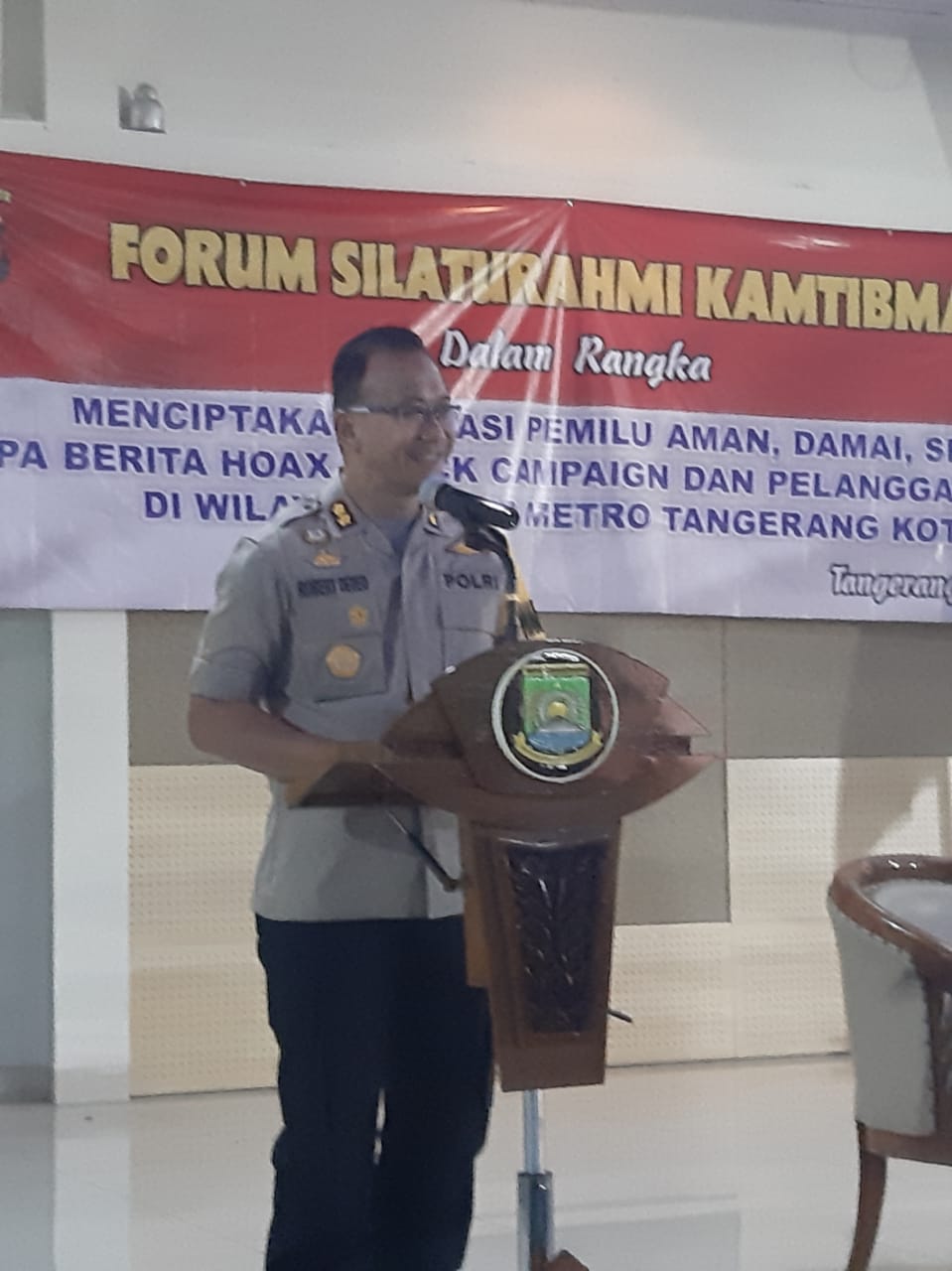 Polres Metro Tangerang Buka Acara ‘Forum Silaturahmi Kamtibmas,