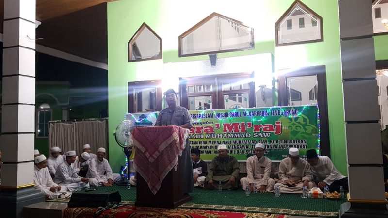 Kapolres Kukar Hadiri Kegiatan Peringatan Isra Mi’raj Nabi Muhammad S.A.W. 1440 H / 2019 M