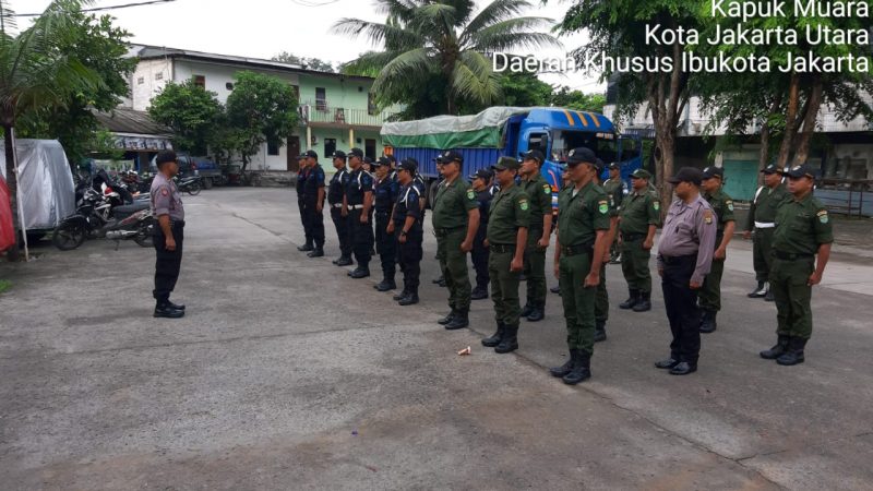 Apel Bersama Kapolsubsektor Kapuk Muara Polsektro Penjaringan