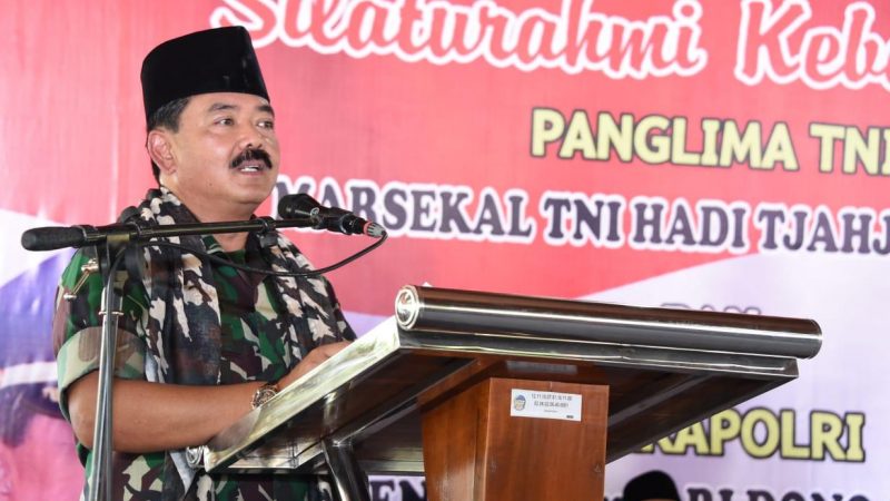 Panglima TNI Silaturahmi Dengan Alim Ulama dan Warga Banyumas