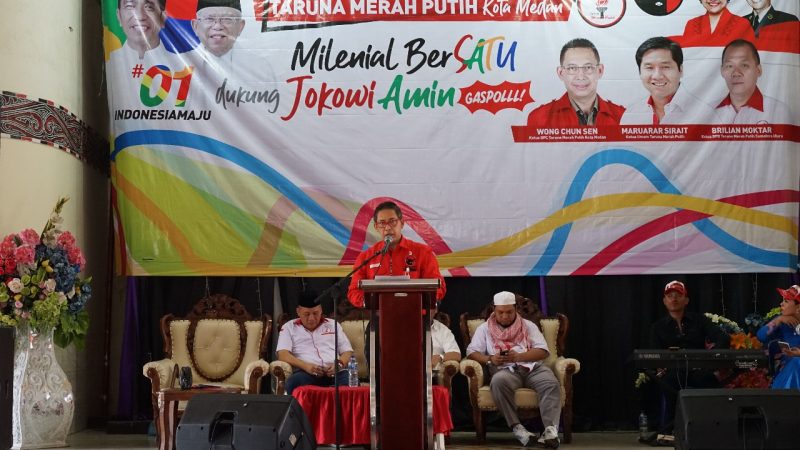 Door to Door Anak Muda Milenial Bersama TMP Maju Beri Dukungan Kepada Jokowi dan Ma’aruf Amin