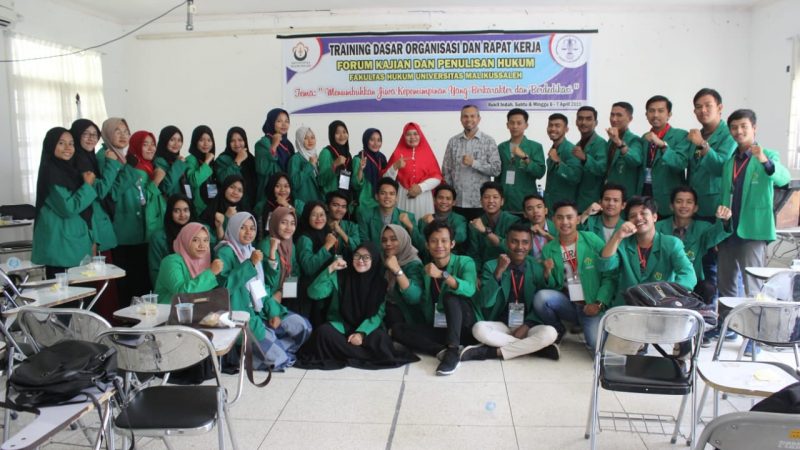 FKPH FH Unimal Laksanakan TDO Dan Raker Untuk Wujudkan Pemimpin Berkarakter dan Berdedikasi