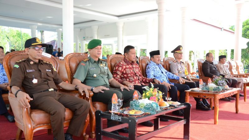 Upacara Peringatan HUT Damkar ke 100, SATPOL PP Ke 69, LINMAS Ke 57 dan WH Ke 16 Berlangsung Khidmat
