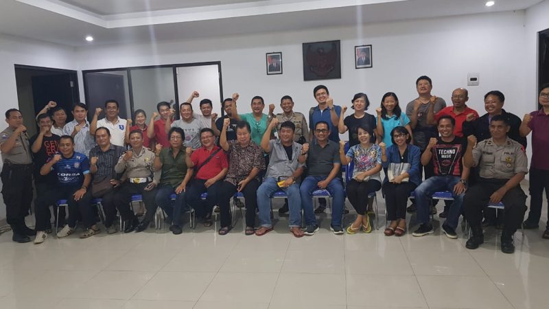Kapolsek Batu Ceper Tatap Muka Dengan Warga