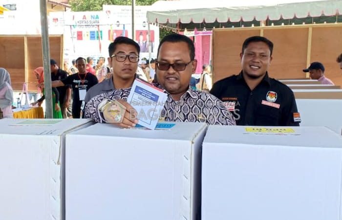 Wakil Bupati Aceh Utara Ikut Simulasi Pencoblosan