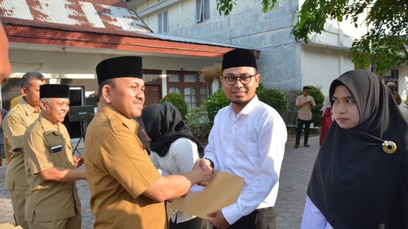 Wakil Walikota Langsa Serahkan SK CPNS