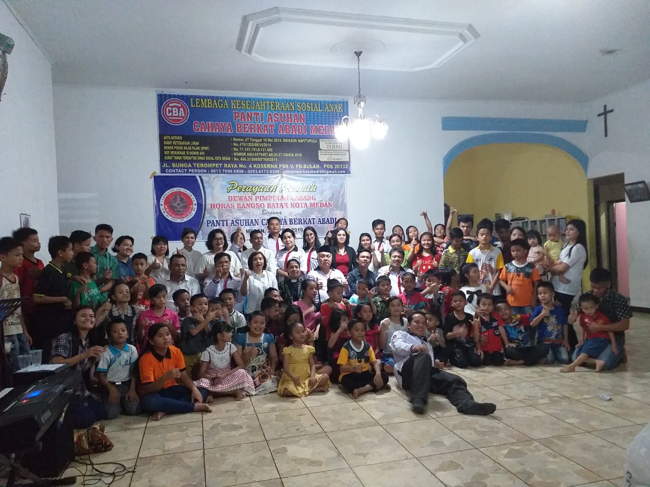 DPC HBB Kota Medan Merayakan Paskah Bersama Anak Panti Asuhan