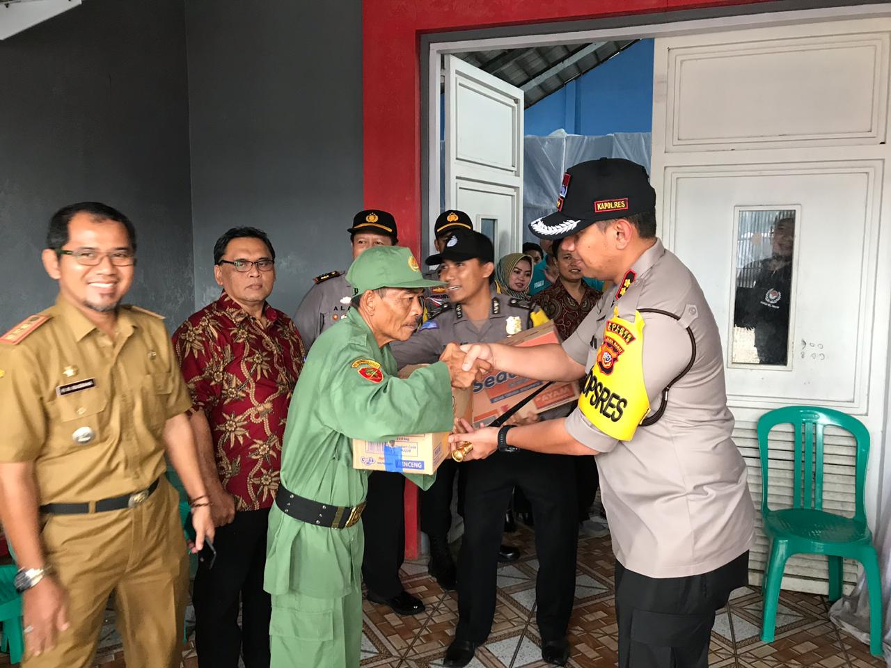 Kapolres Ciamis Melaksanakan Pengecekan Terhadap Kotak Suara