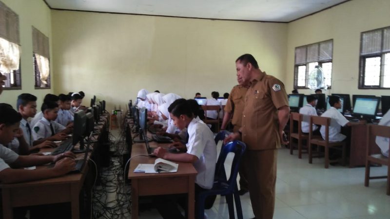 UNBK Hari Kedua di Aceh Utara,   Sebanyak 212 Siswa Siswa Yang Absen