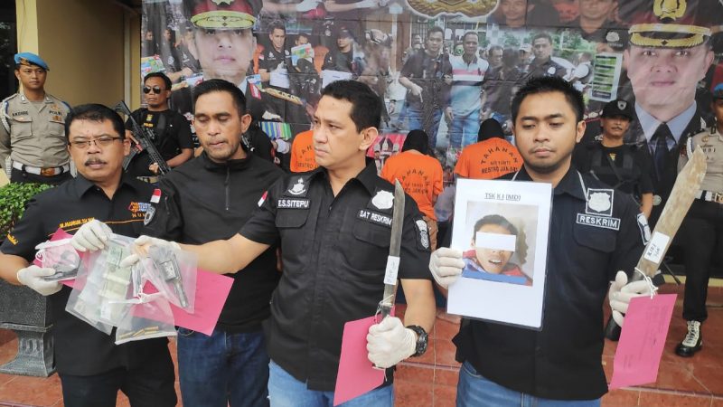 Team Jahtanras Polres Metro Jakarta Barat Gulung Komplotan Pencurian Dengan Kekerasan