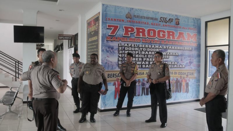 Tim Asistensi Baharkam Mabes Polri Turun ke Polres Kukar