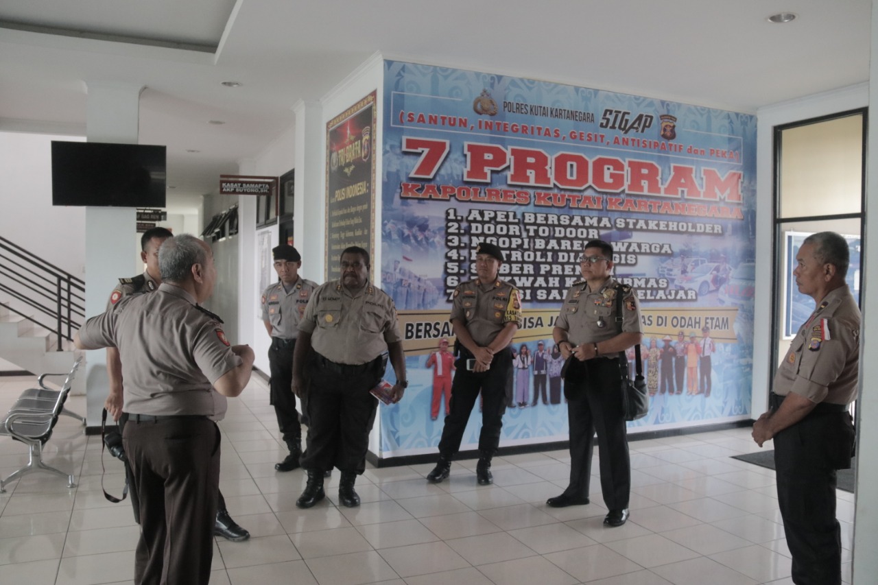 Tim Asistensi Baharkam Mabes Polri Turun ke Polres Kukar