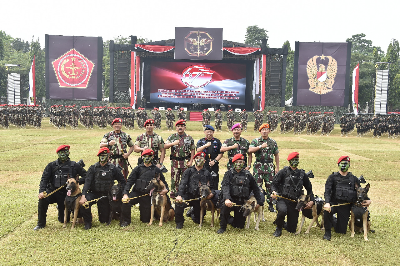 Prajurit Kopassus Bagaikan ‘Hantu’ Bagi Musuh Negara