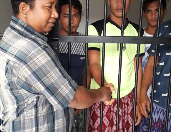 EMPAT NELAYAN DESA SERIWE KEC JERUWARU KAB LOMBOK TIMUR NTB DIKRIMINALISASI