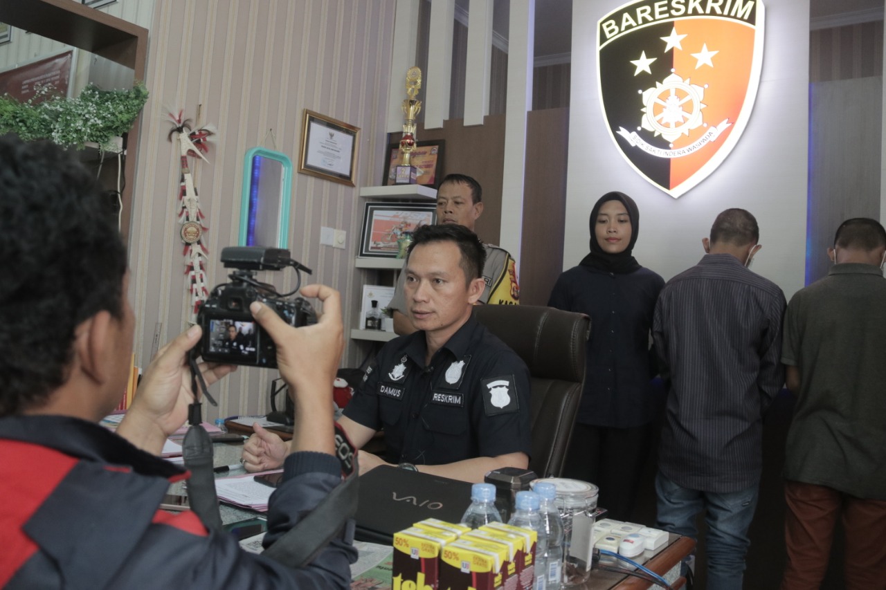 Kapolres Kukar Ungkap Kasus Persetubuhan Dibawah Umur