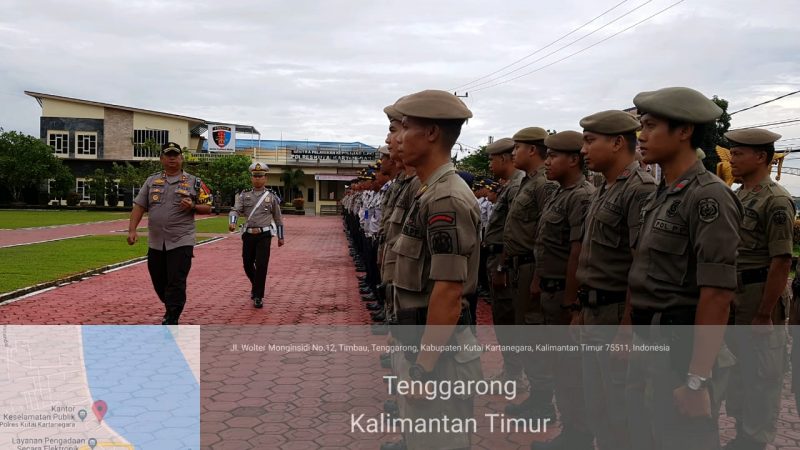 Polres Kukar Laksanakan Apel Gelar Pasukan Operasi Keselamatan Mahakam 2019