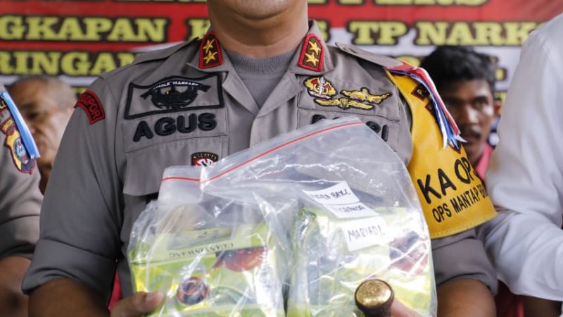 16 Tersangka Narkoba Berhasil di Ringkus, 2 Diantaranya WNA Ditembak Mati