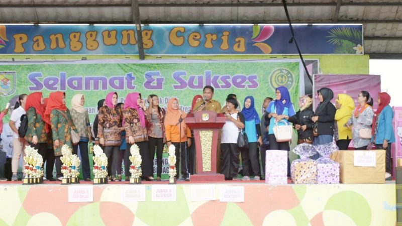 Peringatan Hari Anak Nasional Tahun 2019  Wabup Sergai Hadiri Pelepasan Anak Didik TK se – Kabupaten Sergai