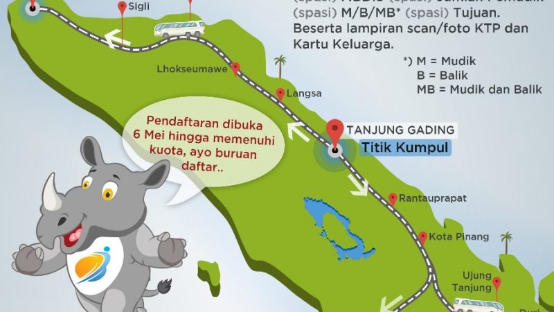 Mudik Bareng INALUM: Mudik Nyaman dan Aman dengan Banyak Rute Pilihan