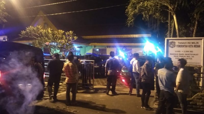 Polsek Helvetia Selamatkan Surat Suara