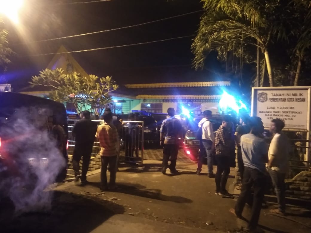 Polsek Helvetia Selamatkan Surat Suara