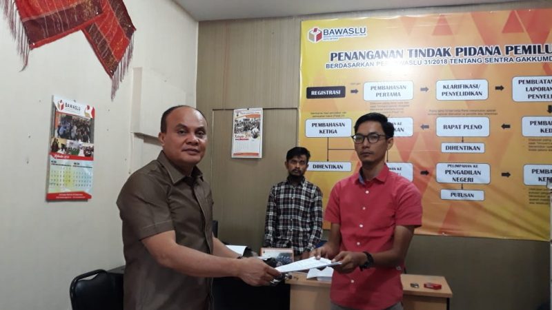 Hilang Sebanyak 3000 Suara, Edward Hutabarat Melapor Ke KPU dan Bawaslu Kota Medan