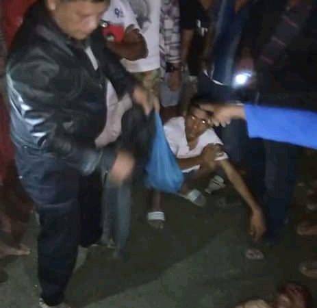 Naas Pria Tak Dikenal Diduga Ingin Congkel Rumah Warga Diamuk Massa