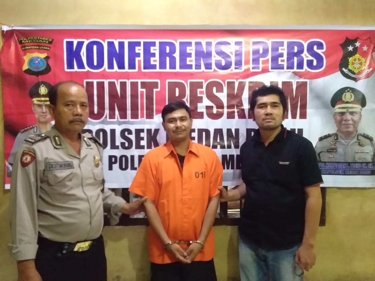 Curi Laptop di Rumah Kost, Warga Bandar Kalipah di Ringkus Pegasus Polsek Medan Baru